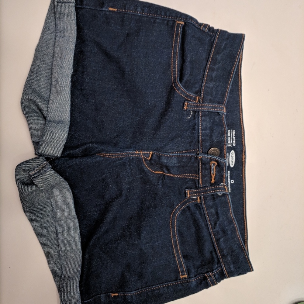 ON Dark denim shorts